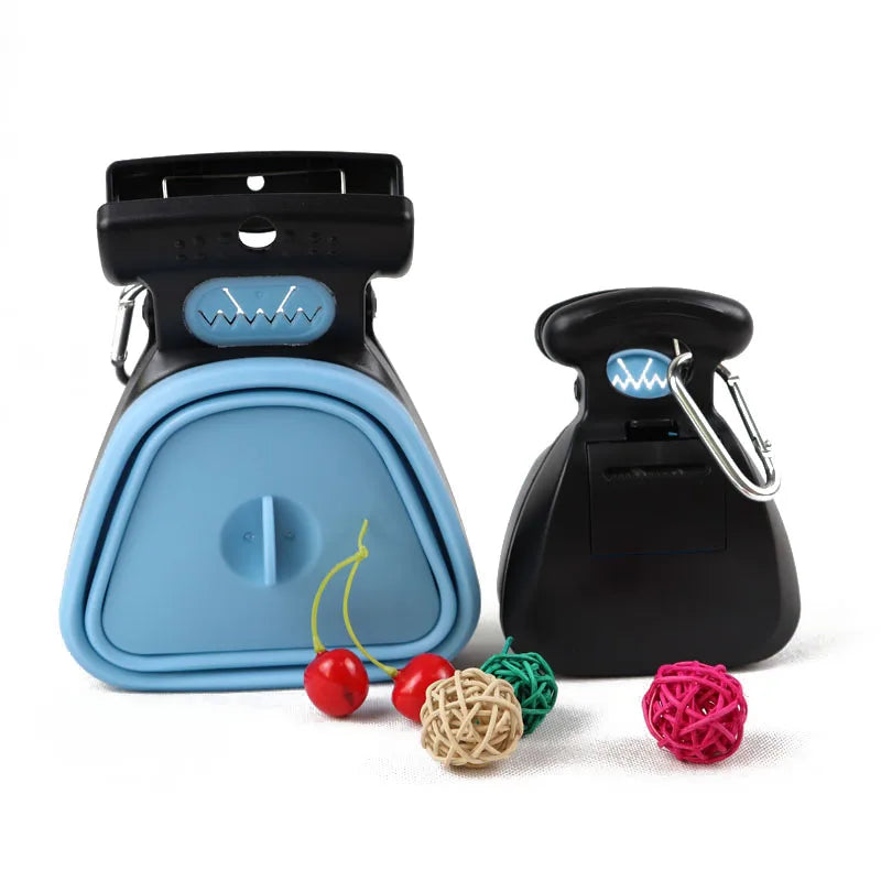 Foldable Dog Pooper Scooper with Waste Bags
