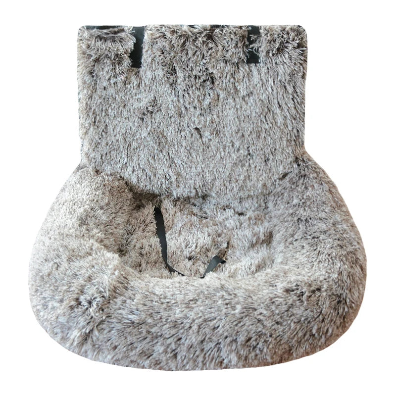 Pelzbarn Fluffy Car Seat Dog Bed Removable