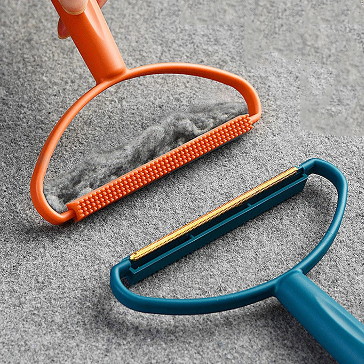 Double-Sided Silicone Pet Hair Remover Brush