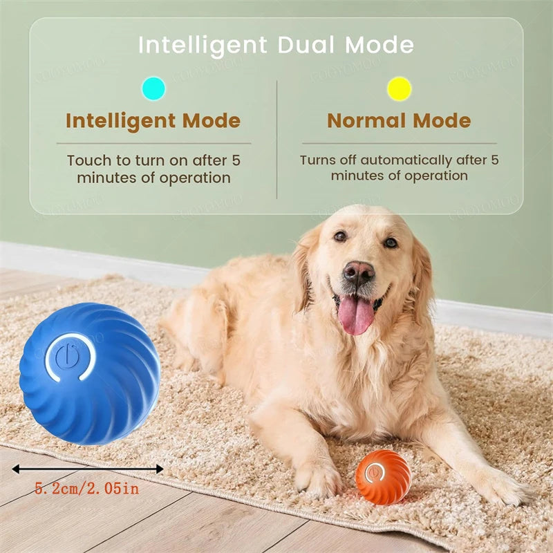 USB Smart Bouncing Ball Interactive Dog Toy