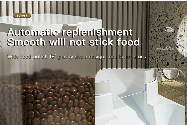 Gravity Automatic Feeder And Water Dispenser Set