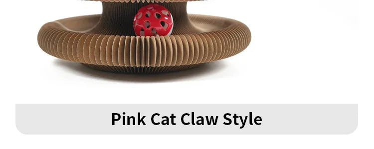 Organ Shape Cat Scratcher with Bell Toy