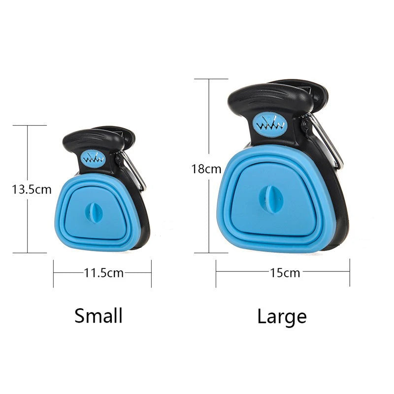 Foldable Dog Pooper Scooper with Waste Bags