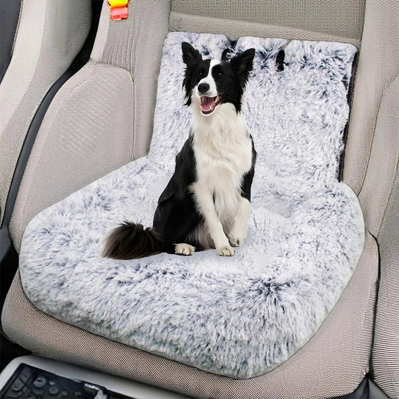 Pelzbarn Fluffy Car Seat Dog Bed Removable