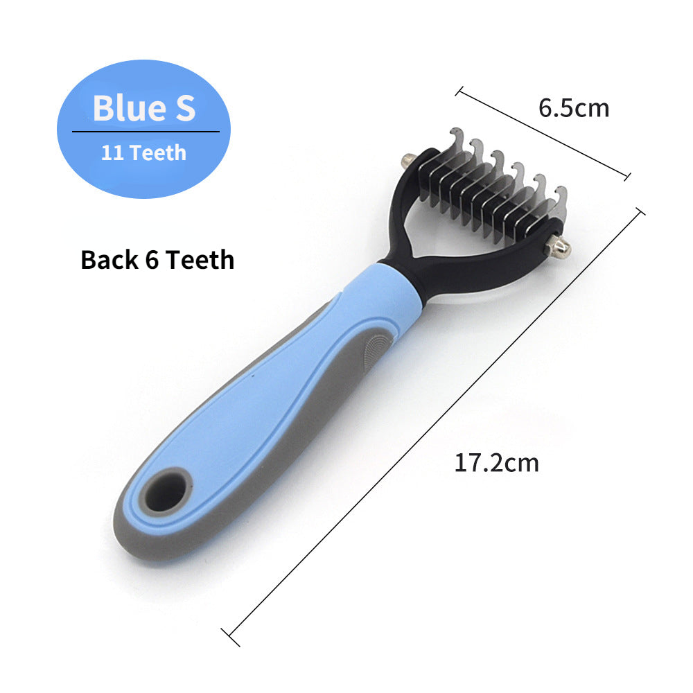 Professional Pet Deshedding Brush Fur Remover