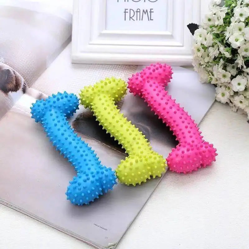Rubber Dog Chew Toy for Small Dogs