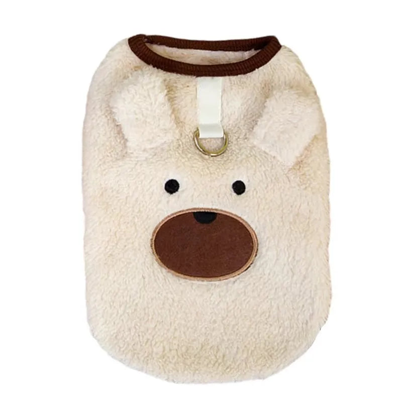 Warm Fleece Winter Dog Vest Puppy Jacket