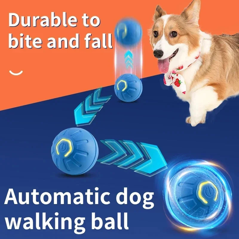 USB Smart Bouncing Ball Interactive Dog Toy