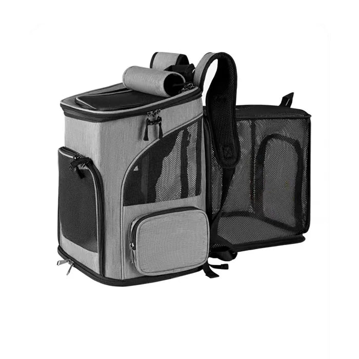 Foldable Expandable Pet Carrier Backpack For Travel