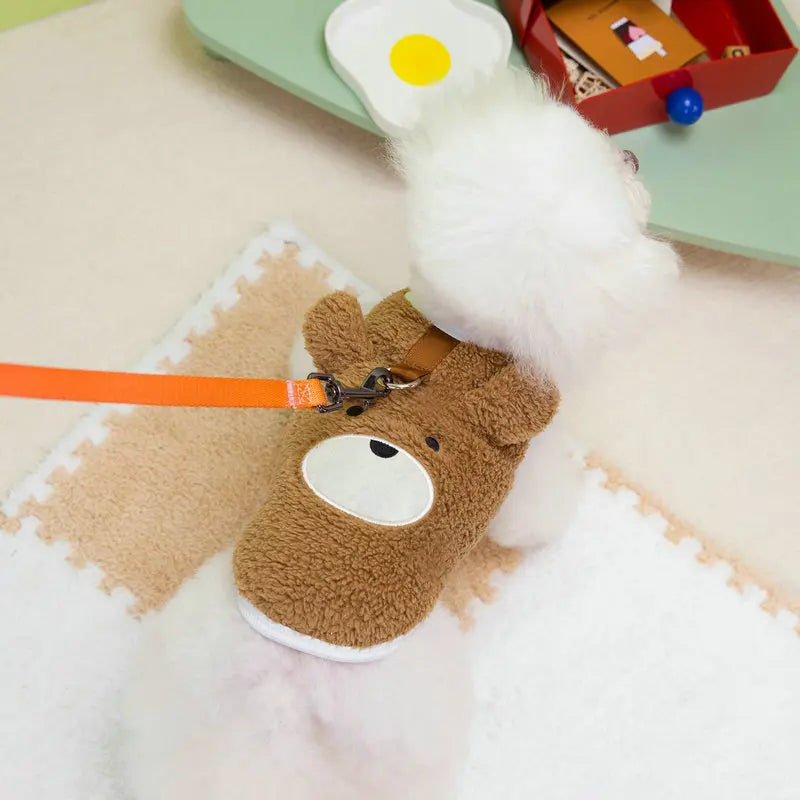 Warm Fleece Winter Dog Vest Puppy Jacket