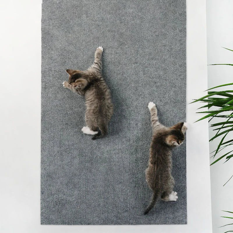 Trimmable Cat Scratch Mat Furniture Protector Carpet