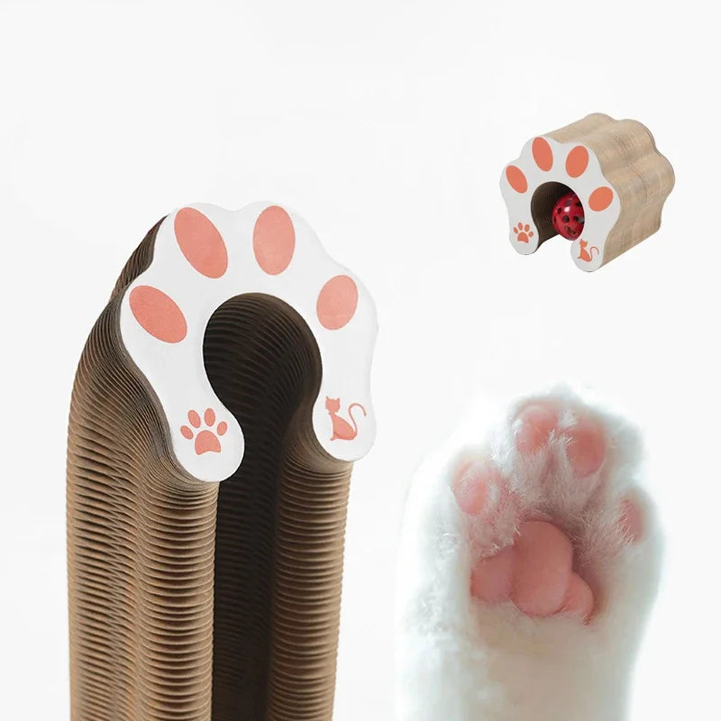 Organ Shape Cat Scratcher with Bell Toy