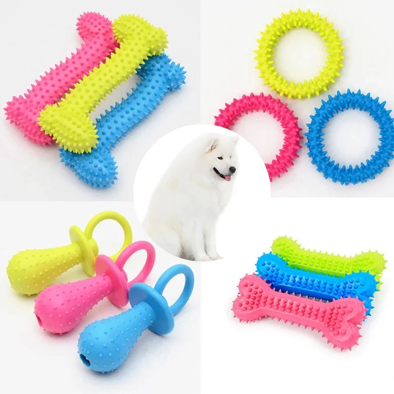 Rubber Dog Chew Toy for Small Dogs