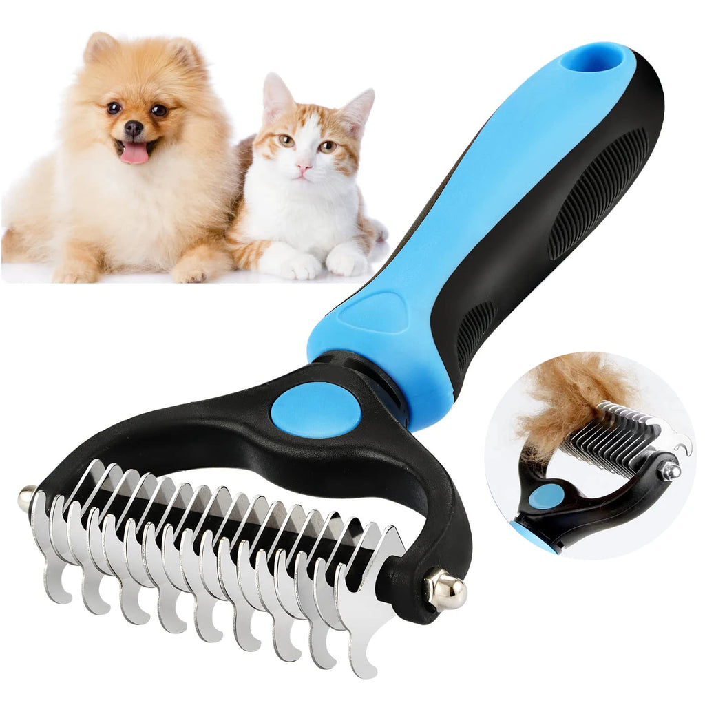 Professional Pet Deshedding Brush Fur Remover