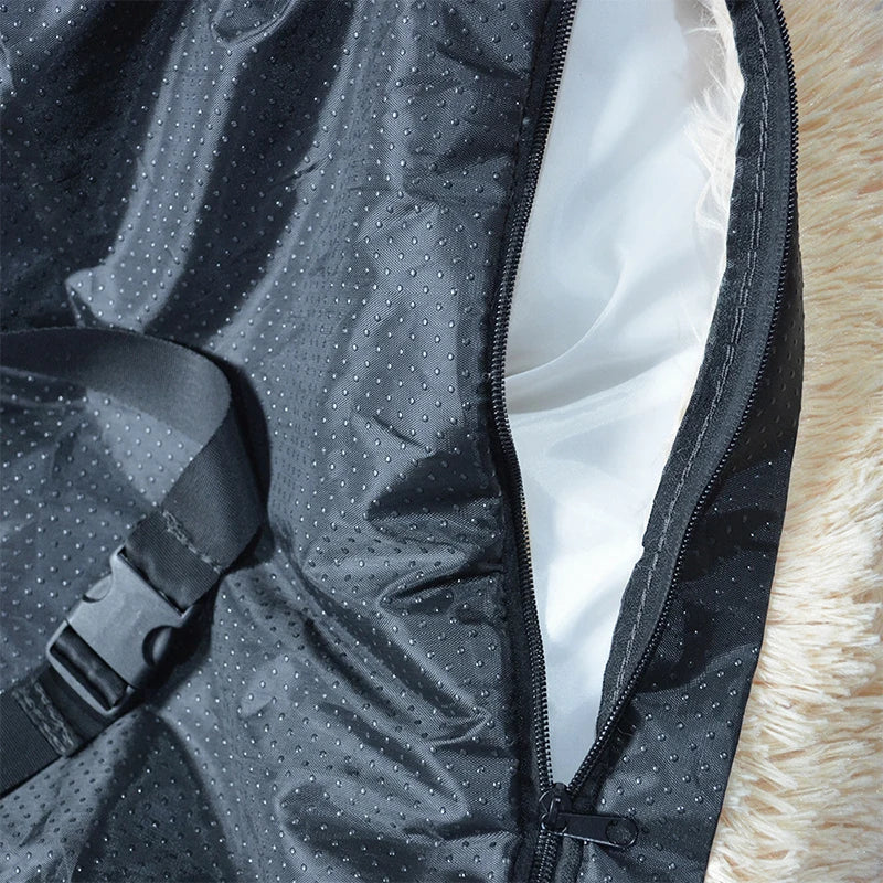 Pelzbarn Fluffy Car Seat Dog Bed Removable