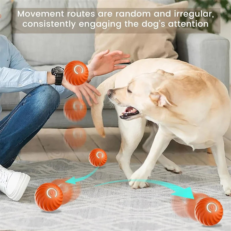 USB Smart Bouncing Ball Interactive Dog Toy